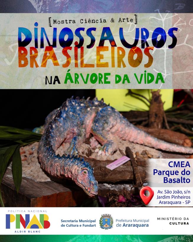 Exposição convida o público a redescobrir os dinossauros pela ciência, arte e evolução
