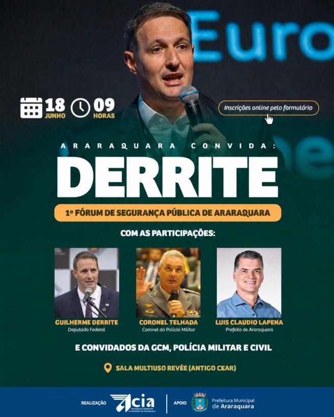 Araraquara realiza 1º Fórum de Segurança Pública