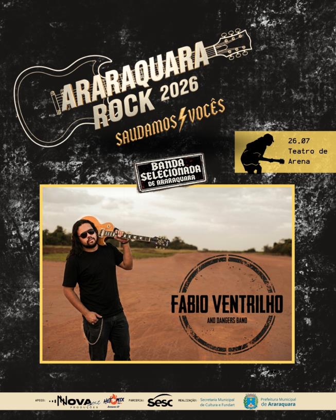 Araraquara Rock divulga bandas de Araraquara selecionadas via edital