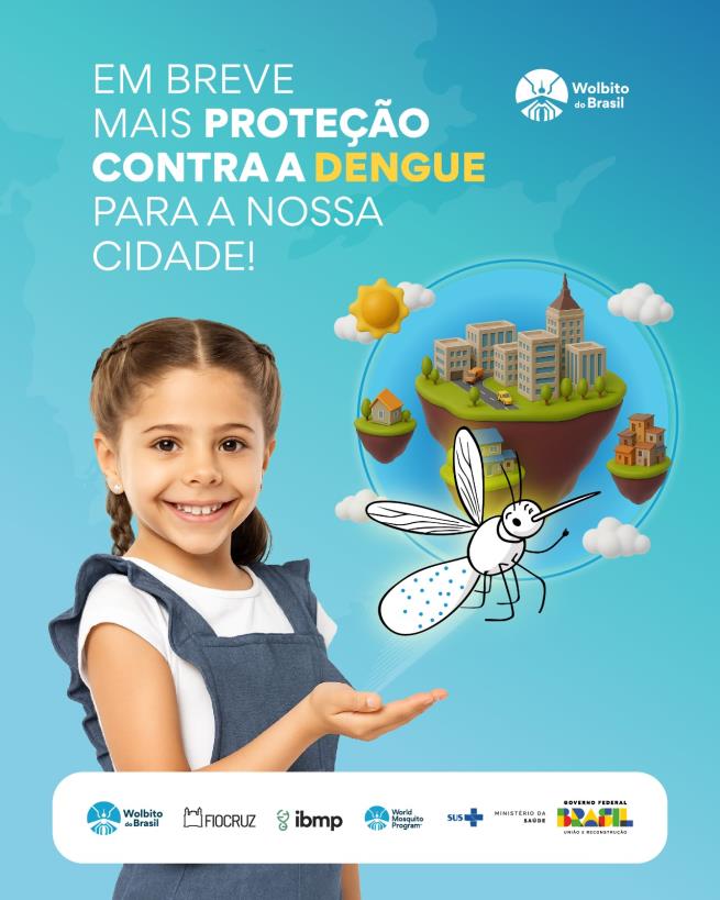 Começa em Araraquara a fase de comunicação e engajamento do Método Wolbachia