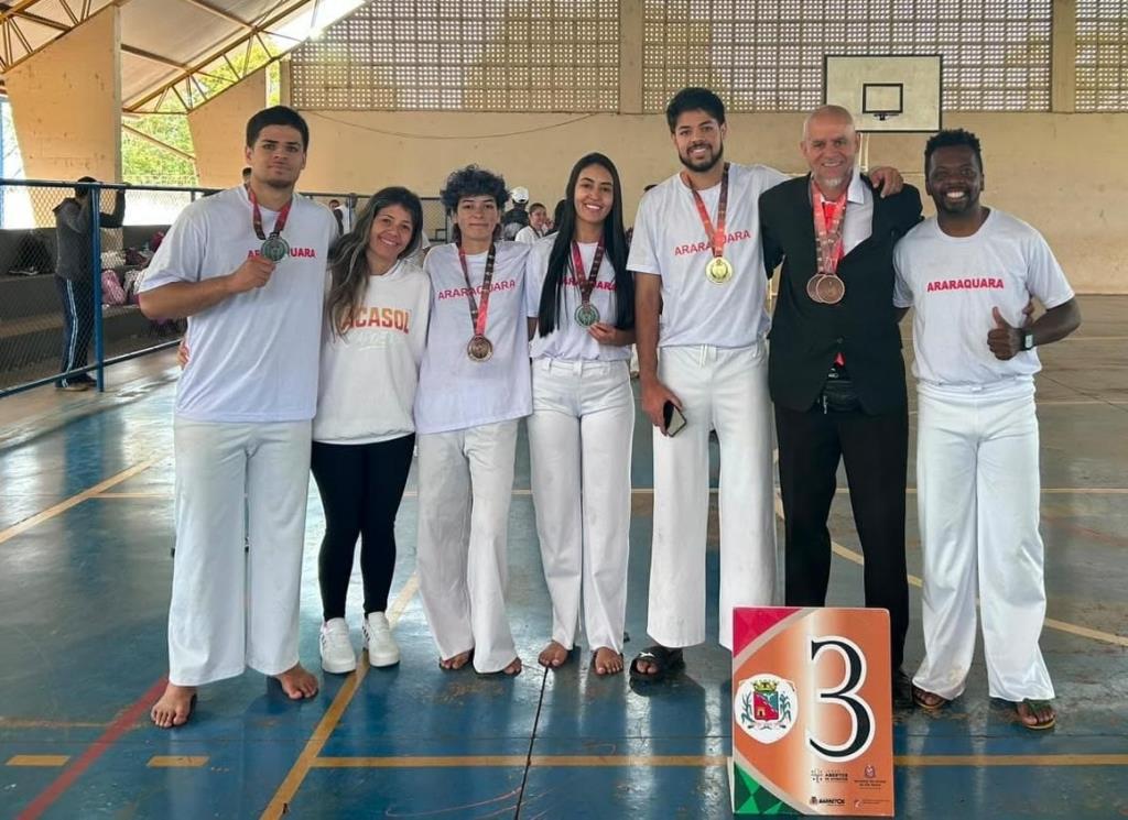 Capoeira da Fundesport conquista dois terceiros lugares nos Jogos Regionais de Barretos