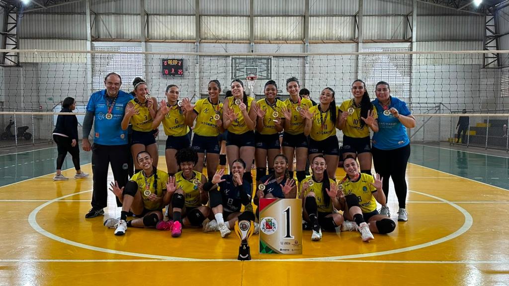 Vôlei feminino Sub-21 da Fundesport é campeão dos Jogos Regionais de Barretos 2026