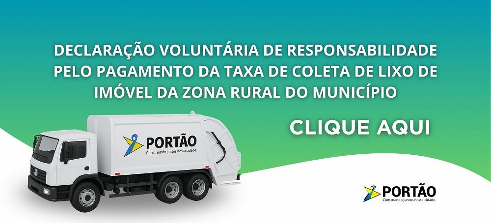 - TAXA DE COLETA DE LIXO - RURAL