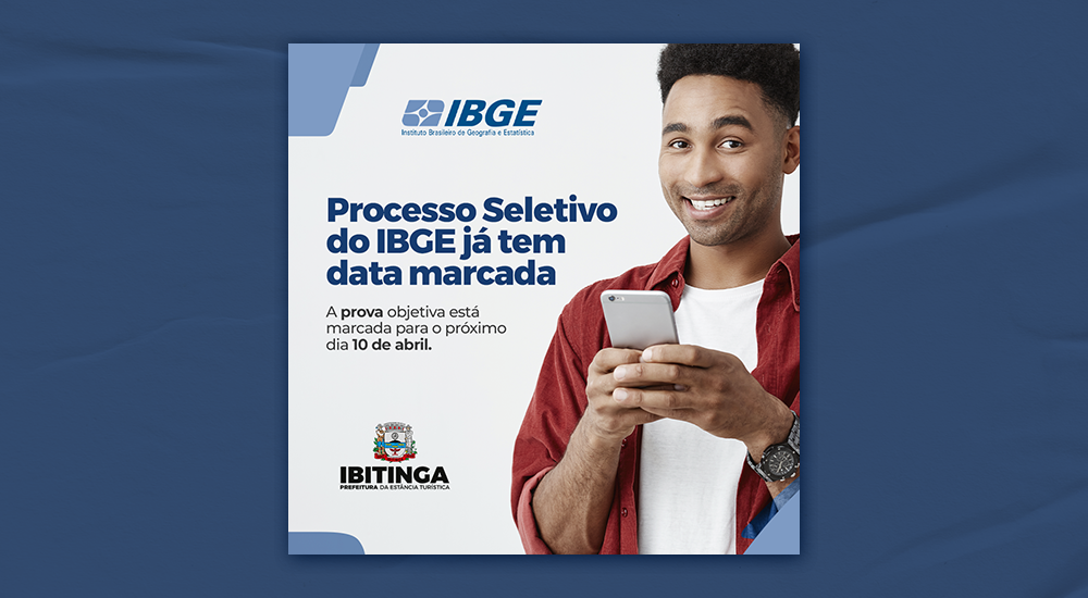 Ibitinga: Processo Seletivo do IBGE já tem data marcada