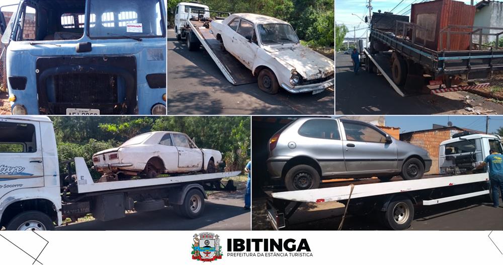 Ibitinga: veículos em situação de abandono serão recolhidos por órgão competente