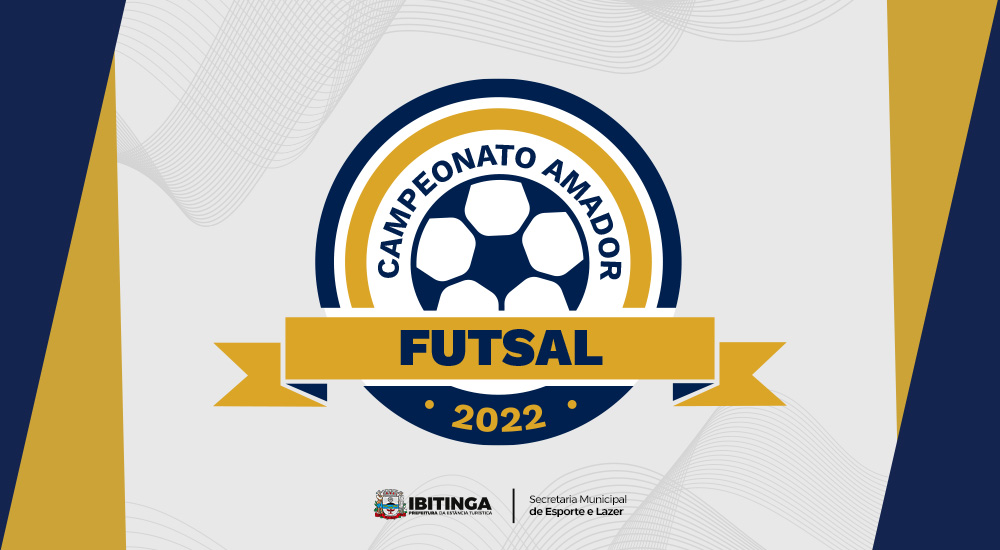 Abertura do Campeonato Amador de Futsal está marcada para quinta-feira (08)