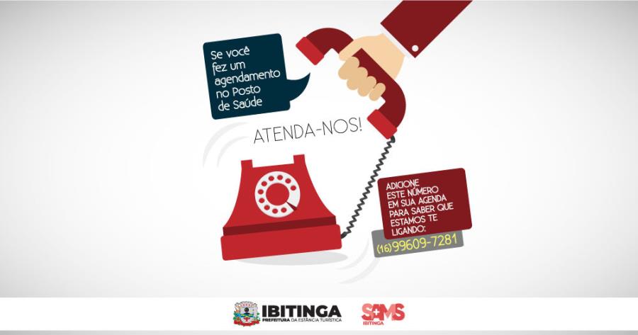 SAMS liga para agendar consultas através do número (16) 99609-7281