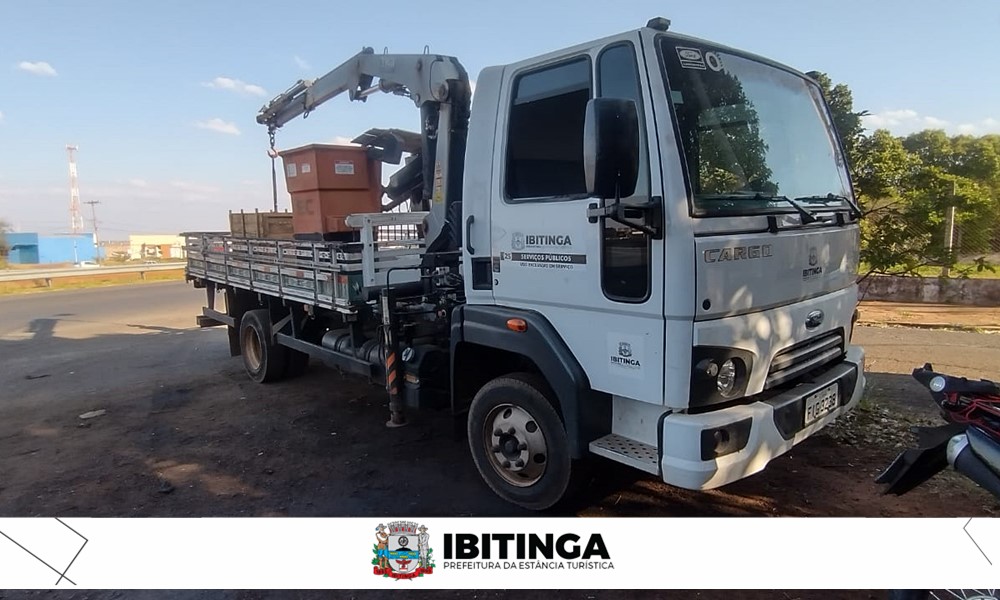 Nota Oficial: caminhão da Prefeitura de Ibitinga é furtado de oficina de Bauru nesta sexta-feira