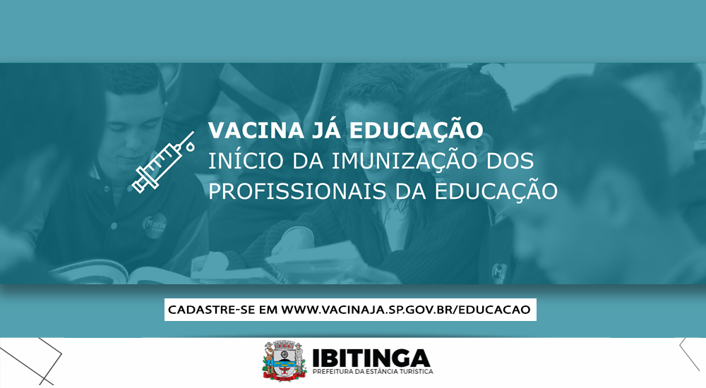 Governo do Estado de SP abre cadastro online para vacinar profissionais da rede de ensino