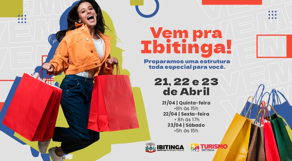 Ibitinga: Centro Comercial abre suas portas no próximo feriado prolongado de Tiradentes