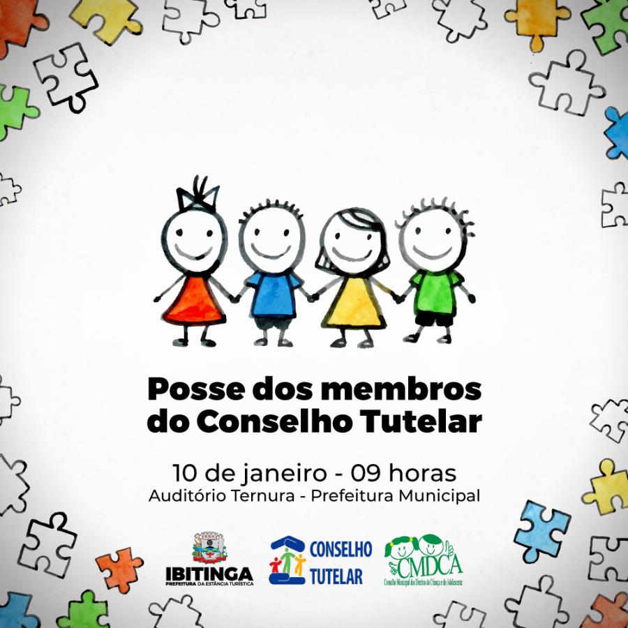 Novos membros do Conselho Tutelar tomam posse nesta sexta-feira (10)