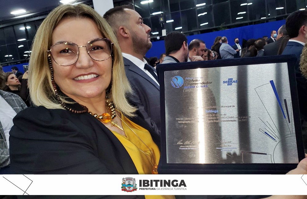 Cristina Arantes recebe título de ‘Prefeita Empreendedora” em São Paulo