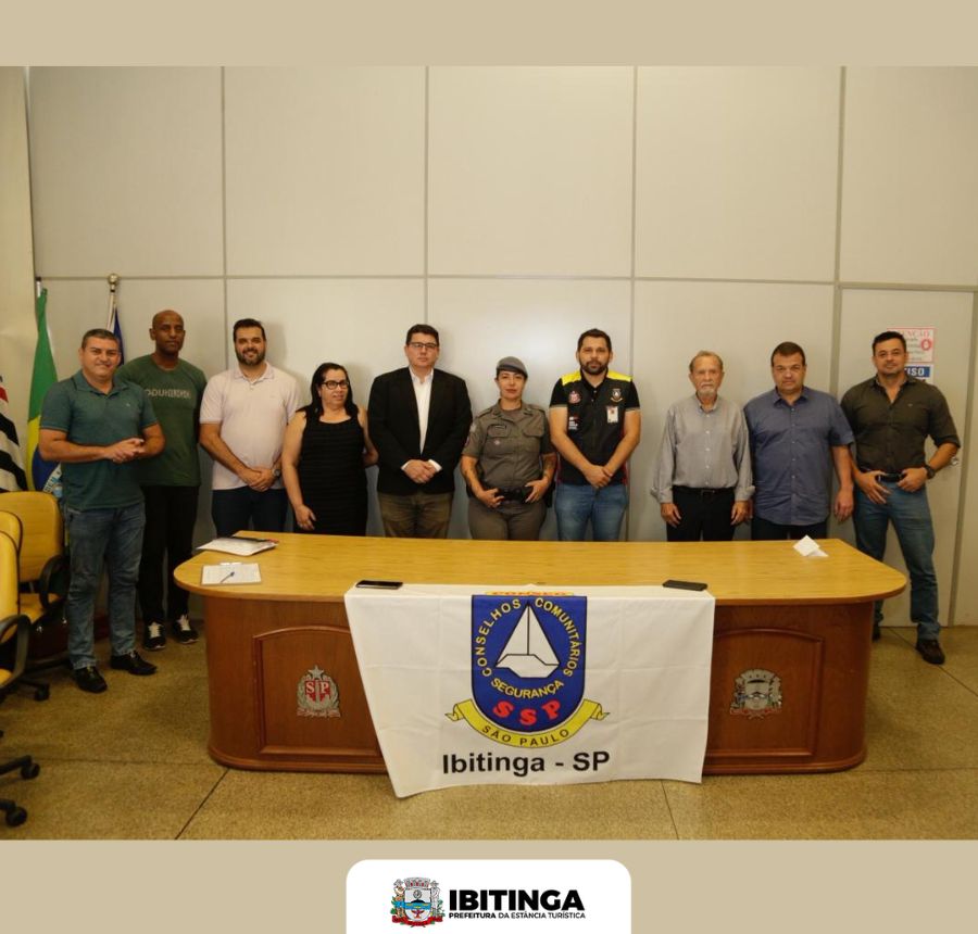 CONSEG de Ibitinga realiza reunião e apresenta nova diretoria