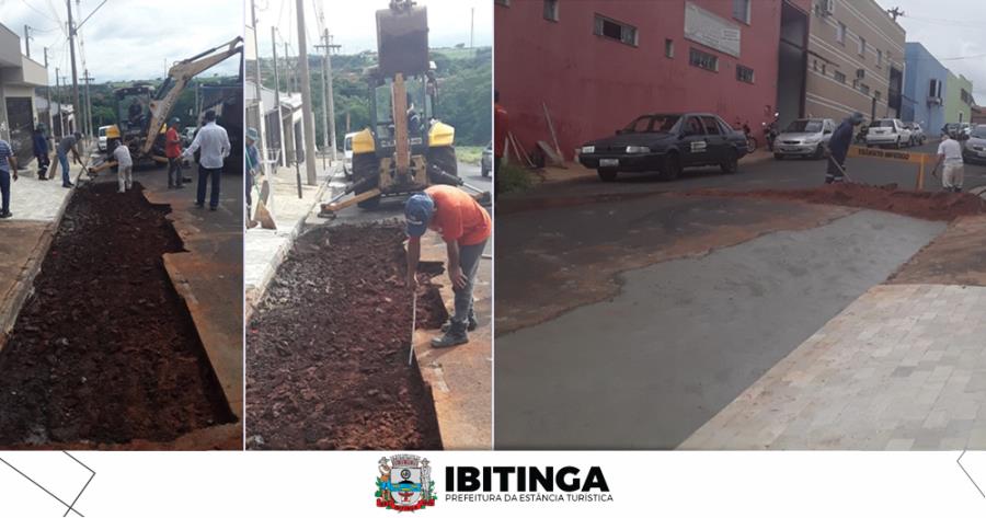 Prefeitura recupera asfalto deteriorado no bairro Ibirapuera