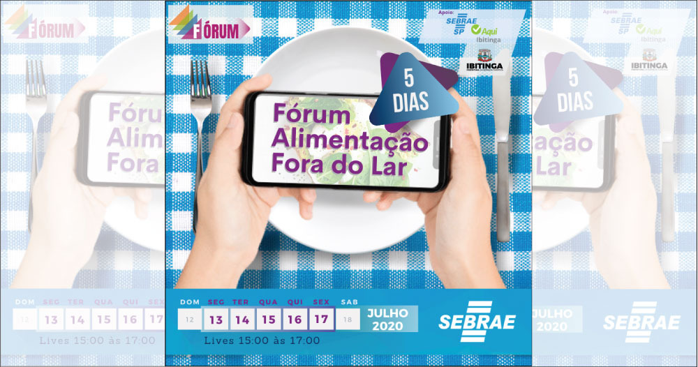 SEBRAE realiza Fórum Regional para setor de alimentação