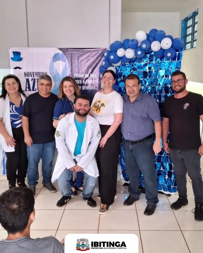 Novembro Azul mobiliza unidades de saúde de Ibitinga com ações de prevenção e cuidado integral ao homem
