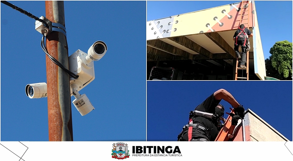 Central de Monitoramento por câmeras começa a ser instalada em Ibitinga