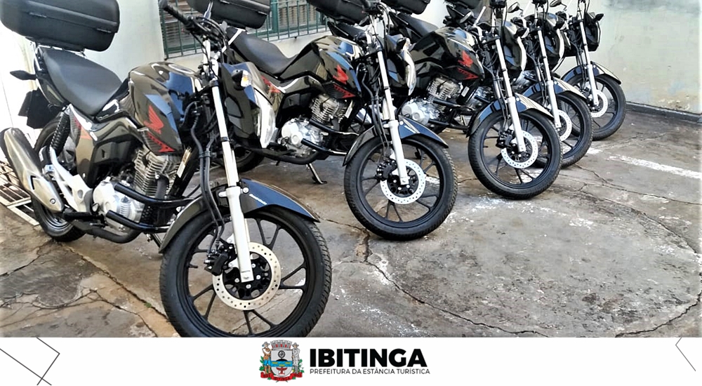 Defasadas desde a década de 80, Prefeitura renova frota de motocicletas para servidores públicos