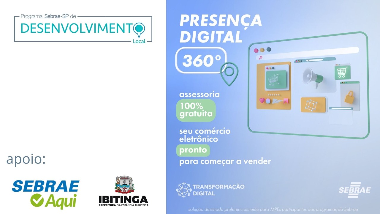 Prefeitura divulga novos programas gratuitos que facilitam as vendas pelas plataformas digitais