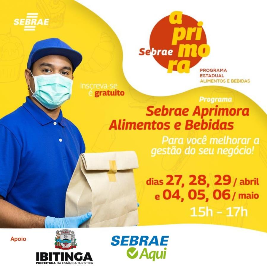 Ibitinga: curso para empresas do ramo de alimentos e bebidas está com inscrições abertas