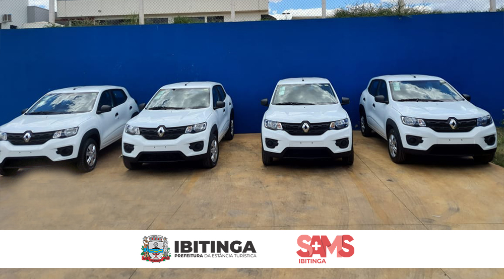 Prefeitura de Ibitinga conquista novos carros de uso exclusivo da Saúde