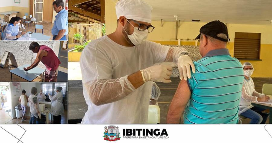 Em um único dia, Ibitinga vacina 2.500 pessoas contra a gripe