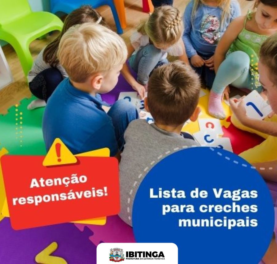 Secretaria Municipal da Educação divulga atualização da lista de vagas nas creches