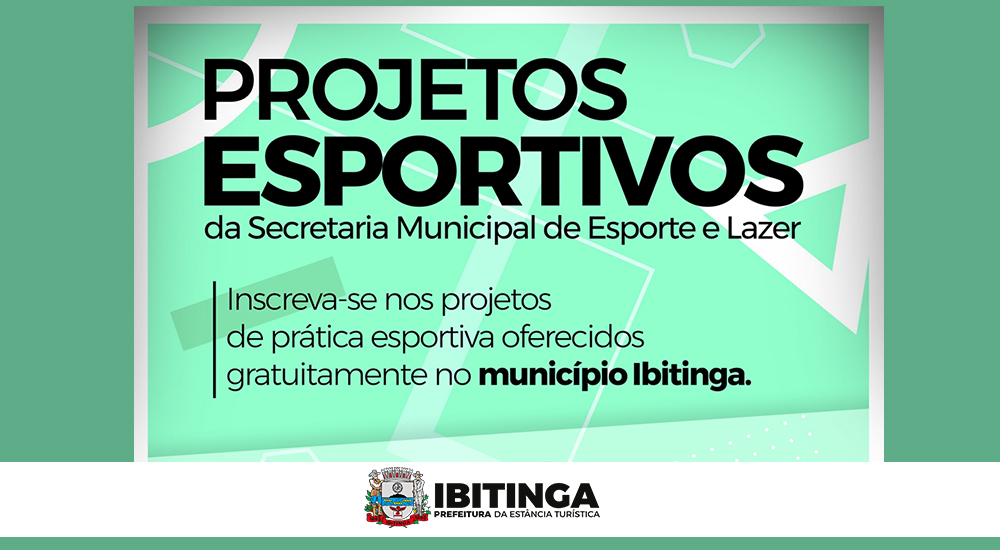 Conheça todos os programas oficiais de lazer e de esporte de Ibitinga