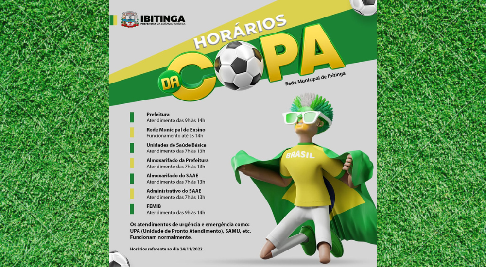 Relatório pra entregar? Não dá, amanhã tem Brasil! Confira os jogos da Copa  nessa quinta-feira