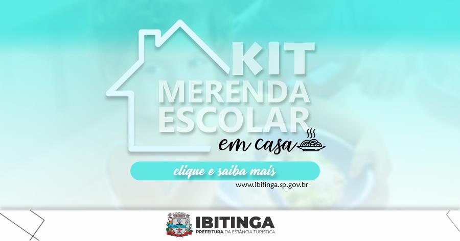 Prefeitura entrega “Kit merenda escolar” aos alunos da rede municipal de ensino