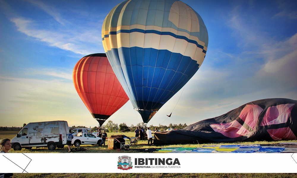 Ibitinga: Festival de Balonismo continua neste sábado (24) no Campo Nicolão