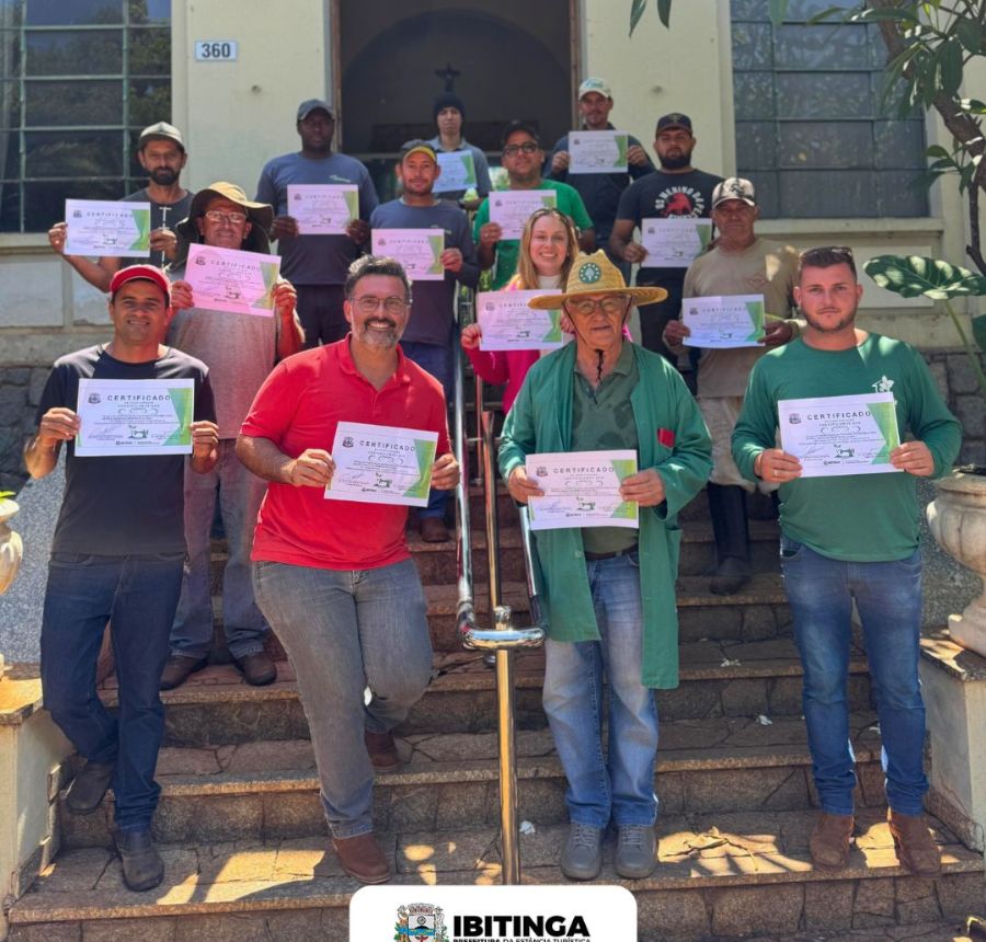 Prefeitura de Ibitinga realiza Curso de Poda de Árvores a Nível de Solo