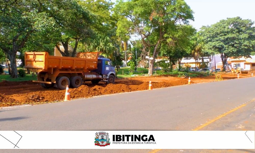 Prefeitura de Ibitinga constrói estacionamento com capacidade para ônibus