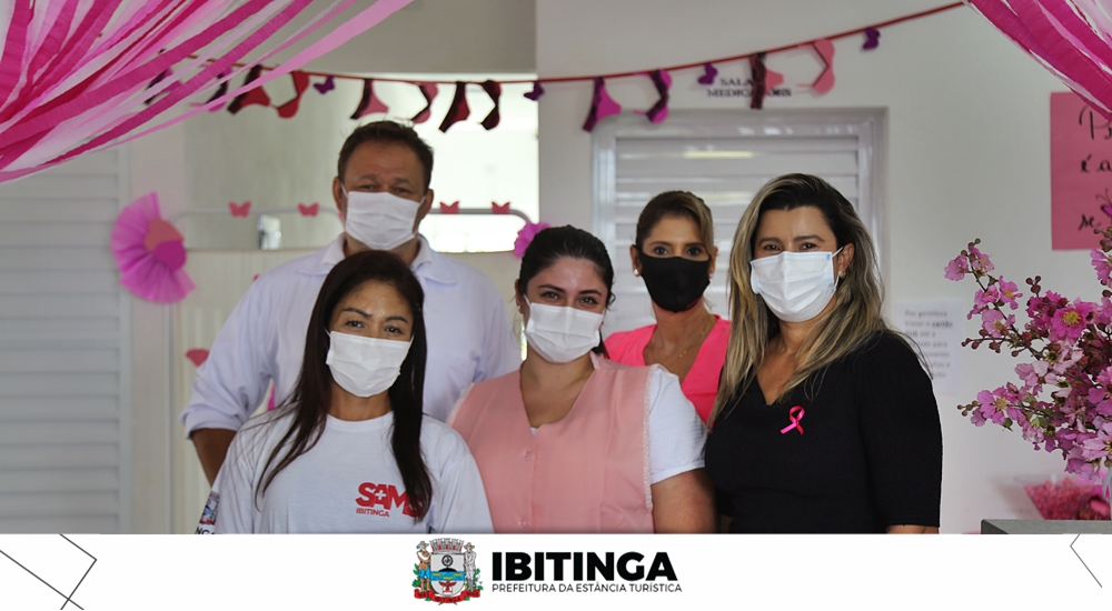 Posto de Saúde do Jardim Santo Expedito capricha na decoração e atrai pacientes para o “Outubro Rosa”