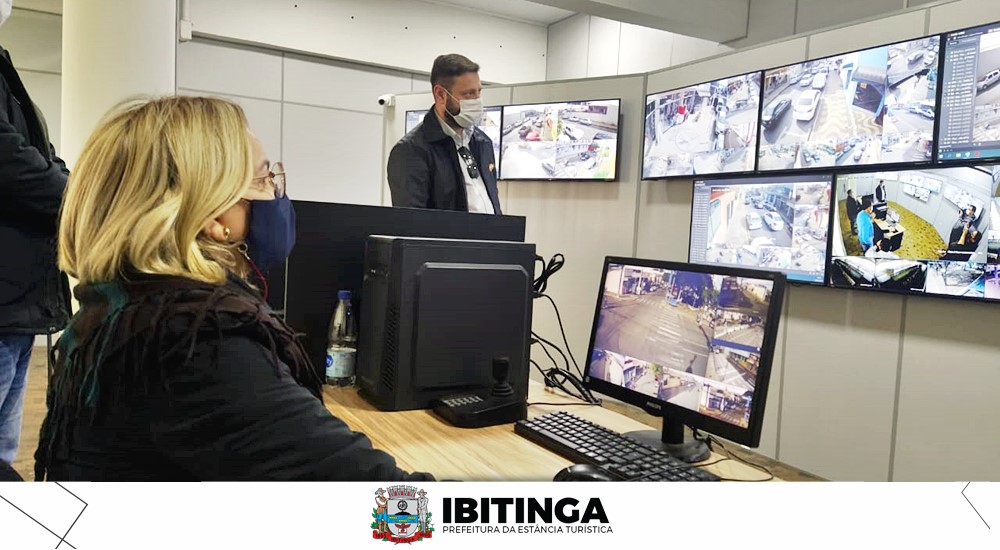 Ibitinga passa a ter, oficialmente, monitoramento público por câmeras 24h por dia