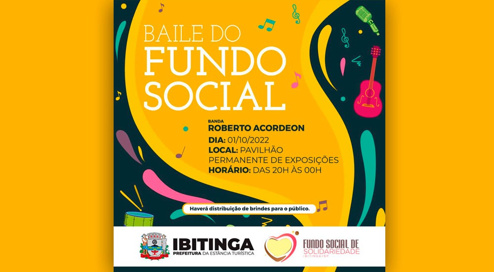 Ibitinga: Baile da Terceira Idade terá brindes e show com Banda Roberto do Acordeon