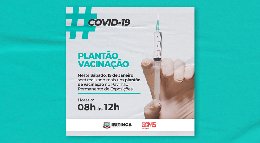 Ibitinga realiza vacinação neste sábado contra o novo coronavírus