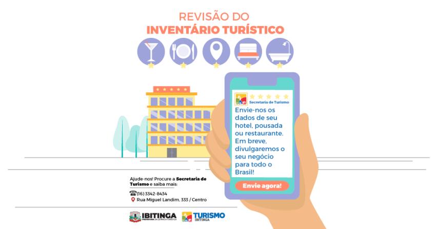 Ibitinga: Prefeitura cadastra hotéis e restaurantes para inventário turístico digital