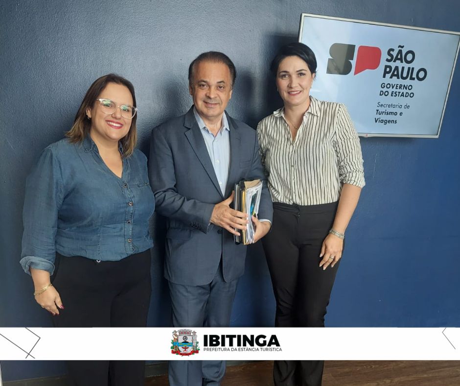 Busca por recursos: Ibitinga esteve representada na Secretaria de Turismo do Estado de São Paulo