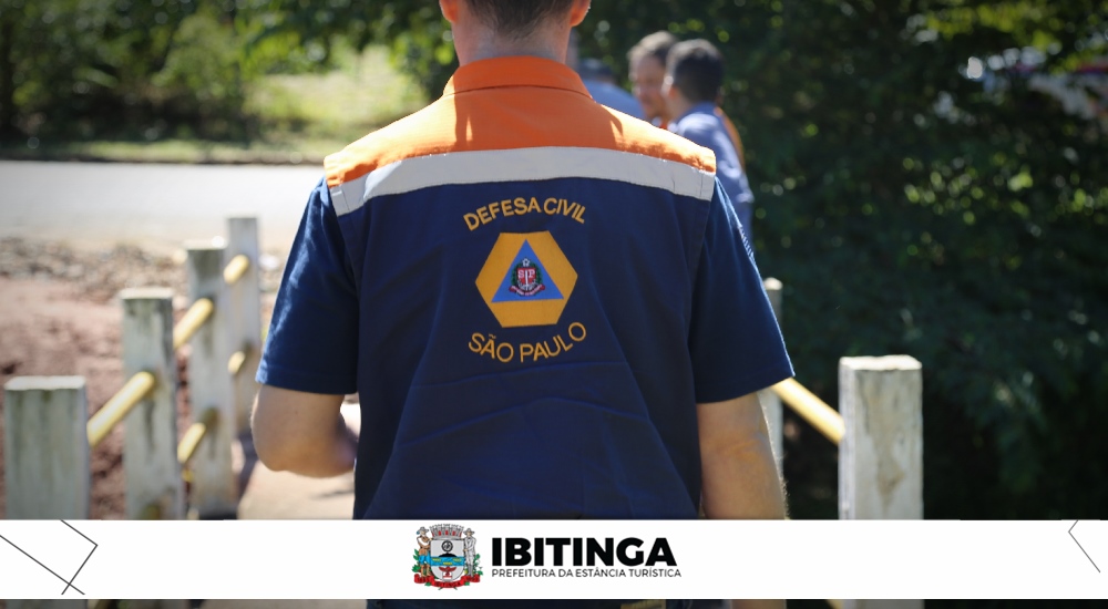 Técnicos da Defesa Civil Estadual estiveram em Ibitinga para análise dos gabiões