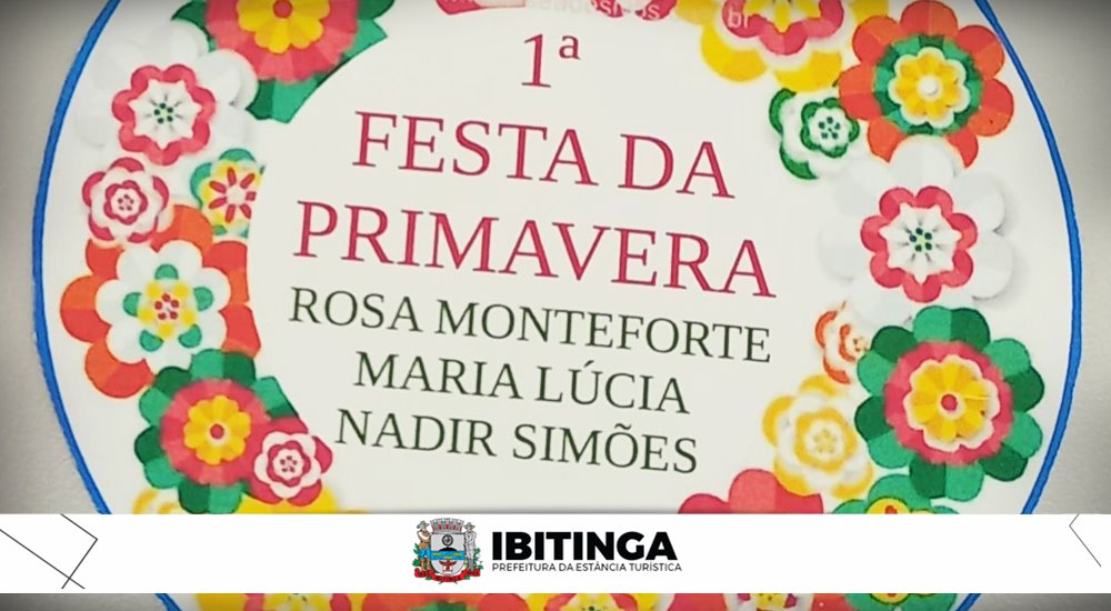 Festa da Primavera encantou pais e comunidade no último domingo (27)