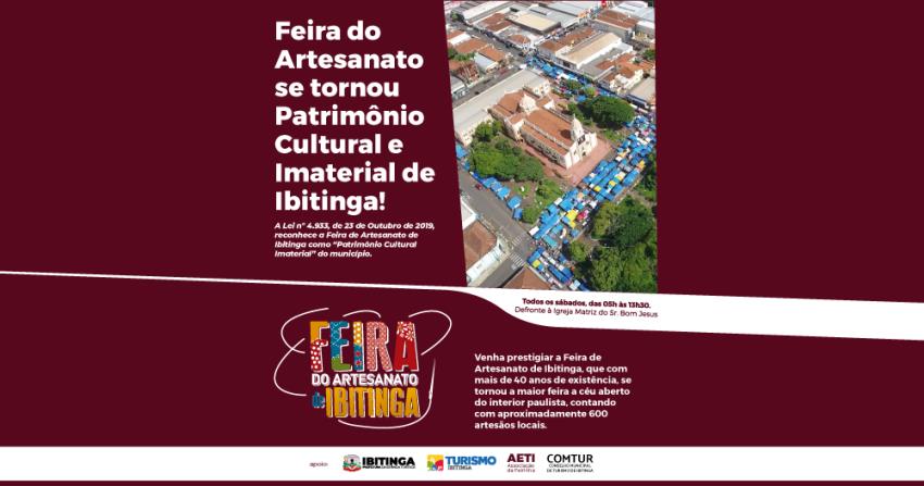 Sábado: Praça Rui Barbosa terá evento para turistas e expositores da Feirinha