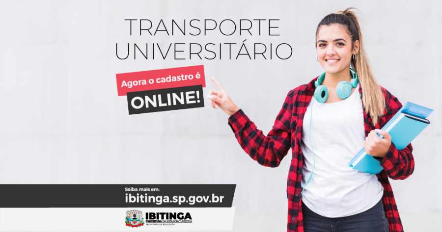 Ibitinga: cadastro para transporte universitário agora é online