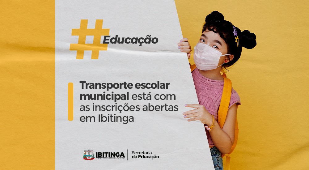 Transporte escolar municipal está com as inscrições abertas em Ibitinga