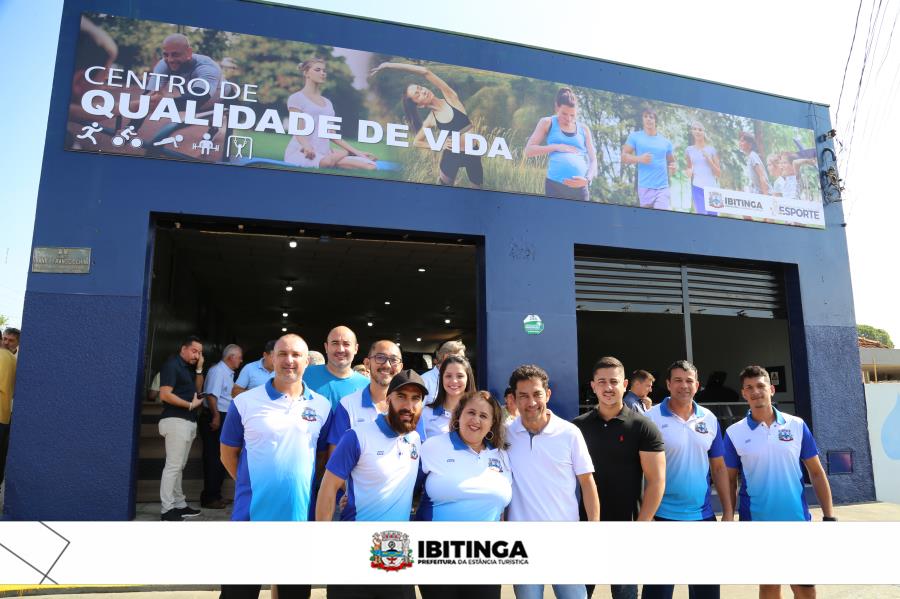 Prefeitura de Ibitinga inaugura o Centro de Qualidade de Vida, que oferece diversidade de atividades físicas para a comunidade
