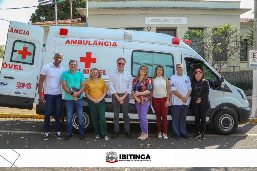 Saúde: Ibitinga recebe UTI Móvel para auxiliar no transporte de pacientes em situações emergenciais