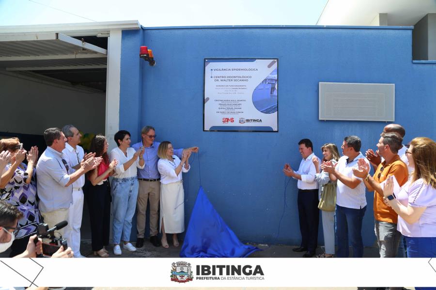 Centro Odontológico Dr. Walter Secanho é inaugurado em Ibitinga