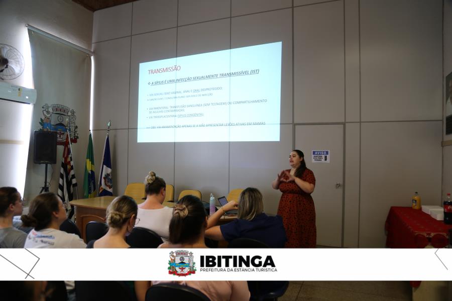 Capacitação sobre Sífilis: Profissionais da saúde de Ibitinga aprofundam conhecimentos com a Dra. Ana Beatriz Falcão Cavalcante