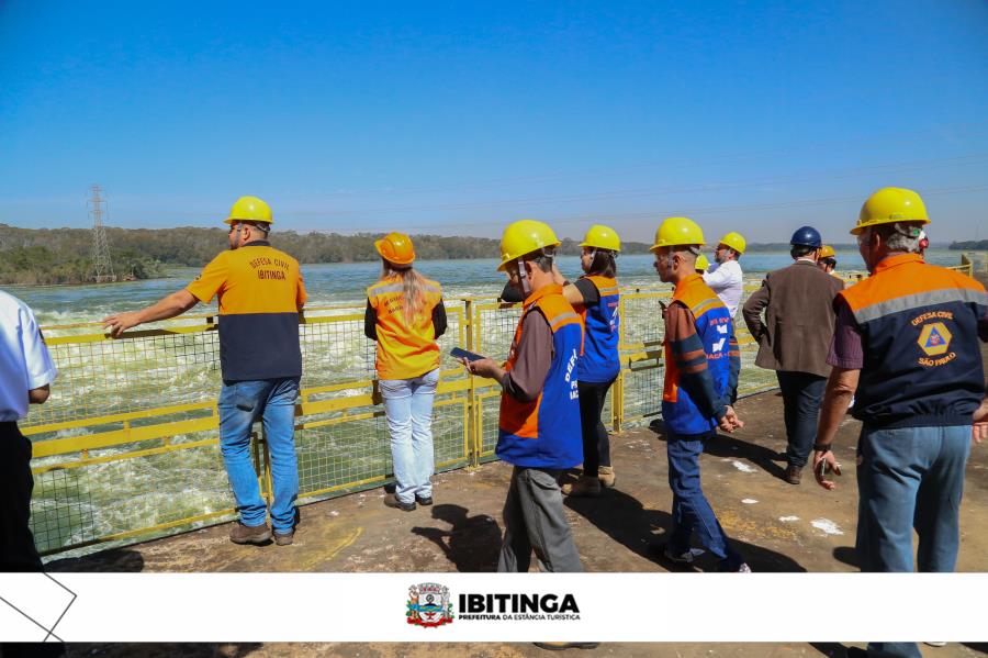 Defesa Civil de Ibitinga participa de workshop sobre segurança de barragens realizado na Hidrelétrica