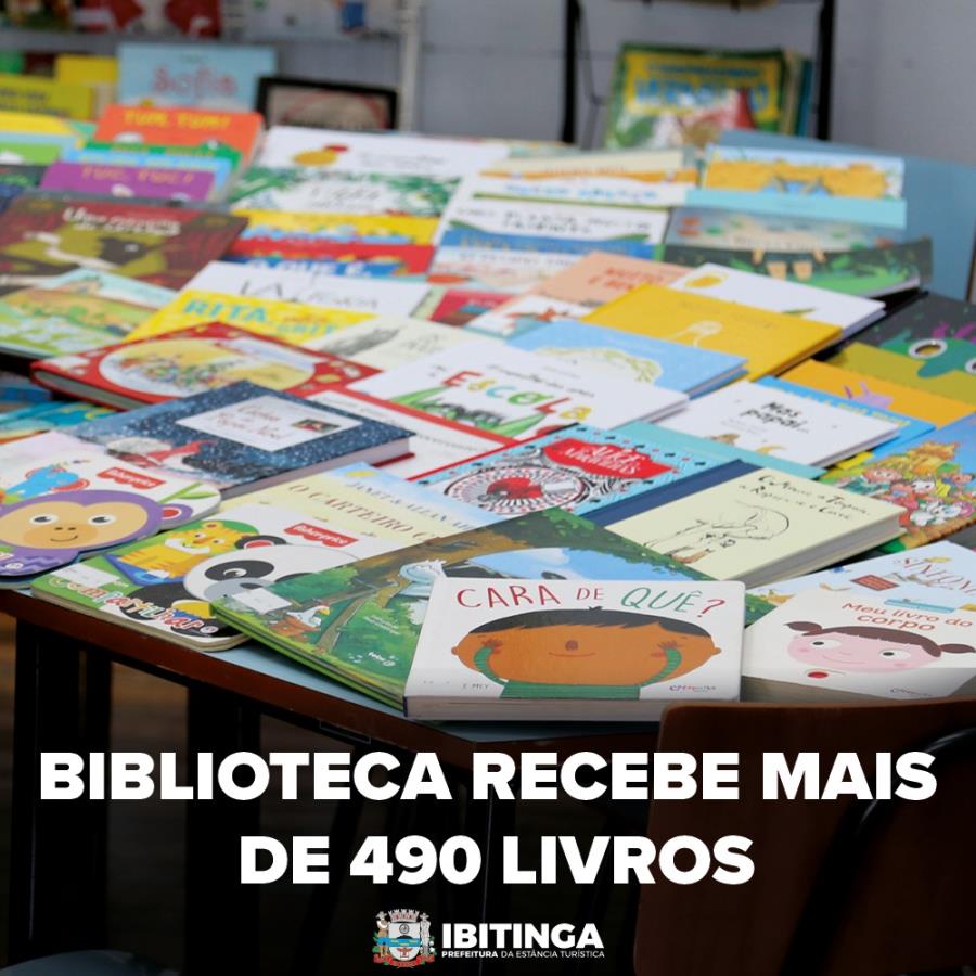 Prefeitura de Ibitinga realiza entrega de livros para Biblioteca Municipal
